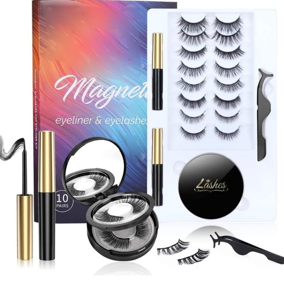 Sephora Other - Magnetic Eyelashes and Eyeliner 10 pair Set
